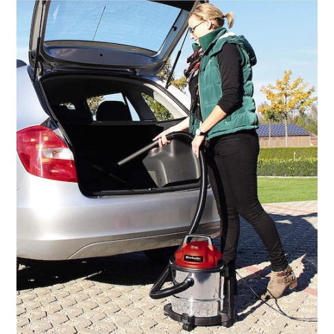 Einhell Σκούπα Υγρών / Στερεών 1250W με Ανοξείδωτο Κάδο 15lt