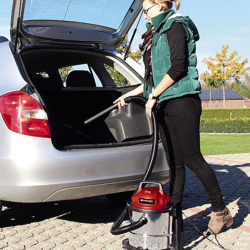 Einhell Σκούπα Υγρών / Στερεών 1250W με Ανοξείδωτο Κάδο 15lt