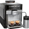 Siemens Eq.6 Αυτόματη Μηχανή Espresso 1500W Πίεσης 19bar για Cappuccino με Μύλο Άλεσης Μαύρη