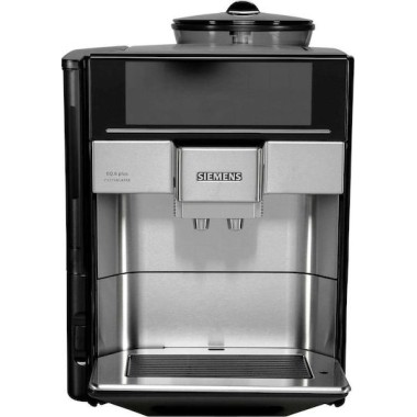 Siemens Eq.6 Αυτόματη Μηχανή Espresso 1500W Πίεσης 19bar για Cappuccino με Μύλο Άλεσης Μαύρη
