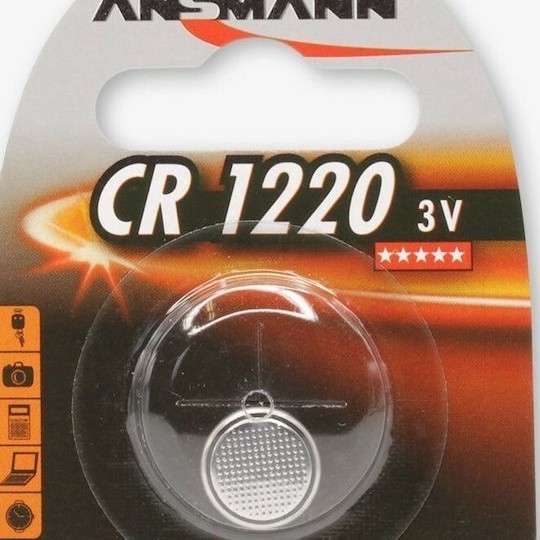 Ansmann Μπαταρία Λιθίου Ρολογιών CR1220 3V 1τμχ