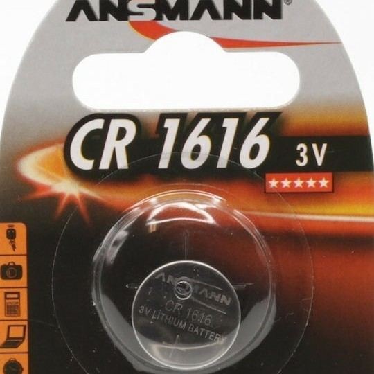 Ansmann Μπαταρία Λιθίου Ρολογιών CR1616 3V 1τμχ