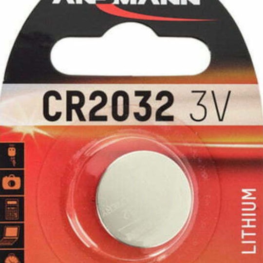 Ansmann Μπαταρία Λιθίου Ρολογιών CR2032 3V 1τμχ