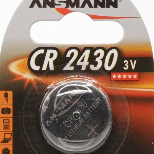 Ansmann Μπαταρία Λιθίου Ρολογιών CR2430 3V 1τμχ
