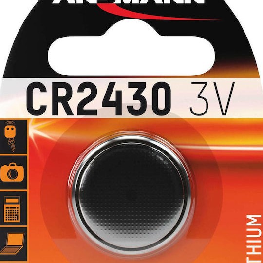 Ansmann Μπαταρία Λιθίου Ρολογιών CR2430 3V 1τμχ