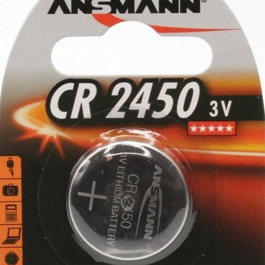 Ansmann Μπαταρία Λιθίου Ρολογιών CR2450 3V 1τμχ