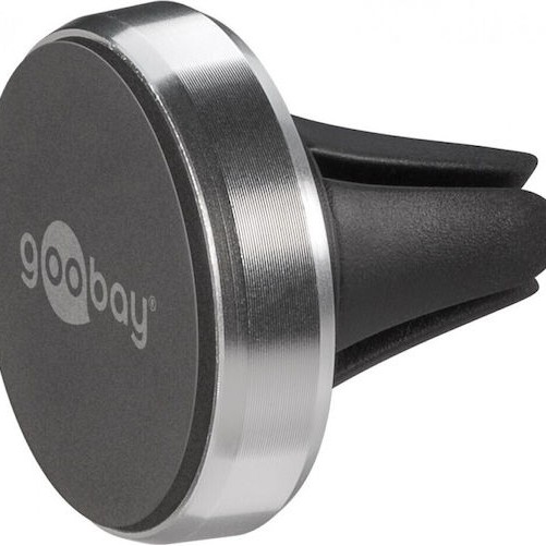 Goobay Βάση Κινητού Αυτοκινήτου Magnetic Bracket Set Slim με Μαγνήτη