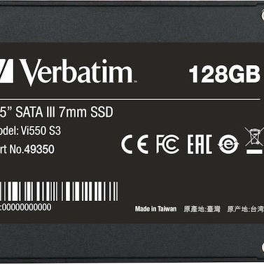 Verbatim Vi550 S3 SSD 128GB 2.5'' SATA III