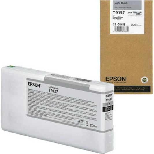 Epson Γνήσιο Μελάνι Εκτυπωτή InkJet Μαύρο (C13T913700)