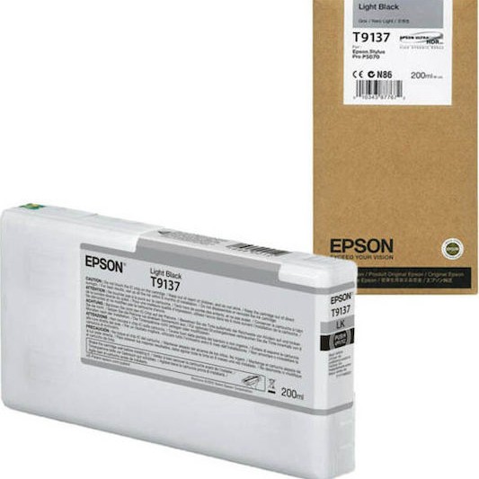 Epson Γνήσιο Μελάνι Εκτυπωτή InkJet Μαύρο (C13T913700)