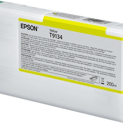 Epson Γνήσιο Μελάνι Εκτυπωτή InkJet Κίτρινο (C13T913400)
