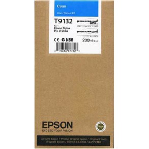 Epson Γνήσιο Μελάνι Εκτυπωτή InkJet Κυανό (C13T913200)