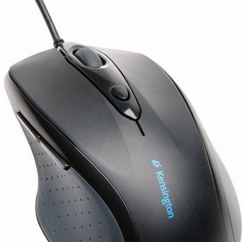 Kensington Pro Fit Wired Full-Size Ενσύρματο Ποντίκι Μαύρο