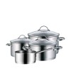WMF Provence Plus Σετ Κατσαρόλες από Ανοξείδωτο Ατσάλι 4τμχ