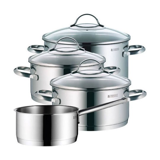 WMF Provence Plus Σετ Κατσαρόλες από Ανοξείδωτο Ατσάλι 4τμχ