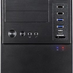 Inter-Tech IT-6865 Micro Tower Κουτί Υπολογιστή Μαύρο