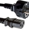 HP IEC C13 - Euro Cable 1.8m Μαύρο JW118A