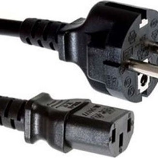 HP IEC C13 - Euro Cable 1.8m Μαύρο JW118A