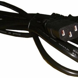 HP IEC C13 - Euro Cable 1.8m Μαύρο JW118A