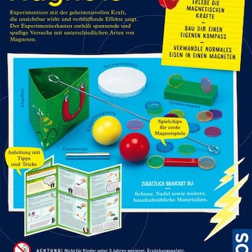 Kosmos Μαγεία Των Μαγνητών Εκπαιδευτικό Παιχνίδι Πειράματα για 8-12 Ετών