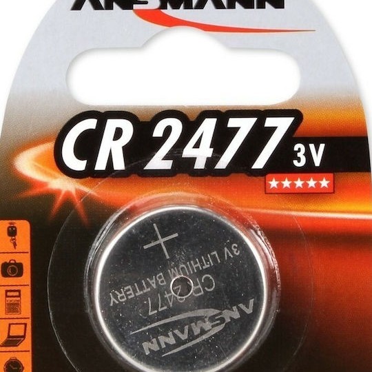 Ansmann Μπαταρία Λιθίου Ρολογιών CR2477 3V 1τμχ