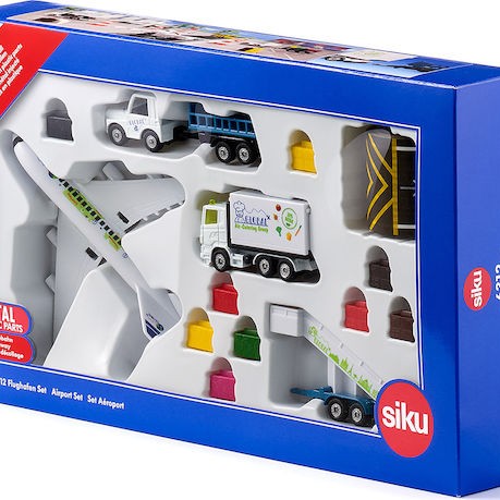 Siku Σετ με Αεροπλάνο Flughafen Set για 3+ Ετών