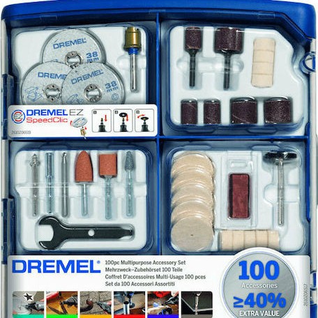 Dremel SC725 Σετ Εξαρτημάτων Πολυεργαλείων 70τμχ 2615E725JA