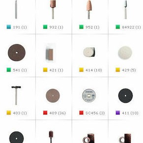 Dremel SC725 Σετ Εξαρτημάτων Πολυεργαλείων 70τμχ 2615E725JA