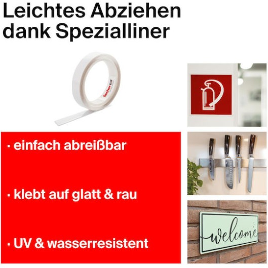 fischer Αυτοκόλλητη Ταινία Διάφανη