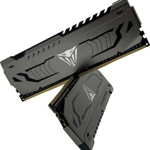 Patriot Viper Steel DDR4 16GB RAM με 2x8GB Modules και Ταχύτητα 3733 για Desktop