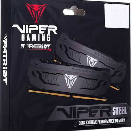 Patriot Viper Steel DDR4 32GB RAM με 2x16GB Modules και Ταχύτητα 3200 για Desktop