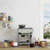 Sage The Barista Express Αυτόματη Μηχανή Espresso 1850W Πίεσης 15bar με Μύλο Άλεσης Ασημί