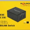 DeLock Μετατροπέας Toslink female σε Toslink female (18767)