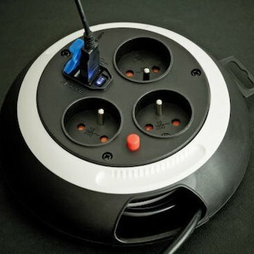 Brennenstuhl Πολύπριζο 3 Θέσεων με 2 USB-A και Καλώδιο 3m