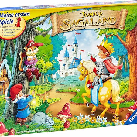 Επιτραπέζιο Παιχνίδι Junior Sagaland για 2-4 Παίκτες 3+ Ετών (EN) Ravensburger