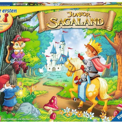 Επιτραπέζιο Παιχνίδι Junior Sagaland για 2-4 Παίκτες 3+ Ετών (EN) Ravensburger