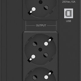 Powerwalker Basic VI 1000 SB UPS Line-Interactive 1000VA 600W με 2 Schuko Πρίζες