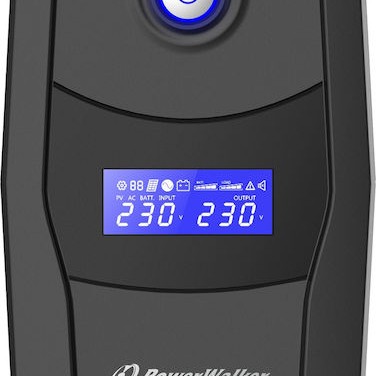 Powerwalker Basic VI 1000 STL UPS Line-Interactive 1000VA 600W με 2 Schuko Πρίζες