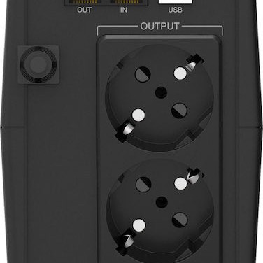 Powerwalker Basic VI 1000 STL UPS Line-Interactive 1000VA 600W με 2 Schuko Πρίζες