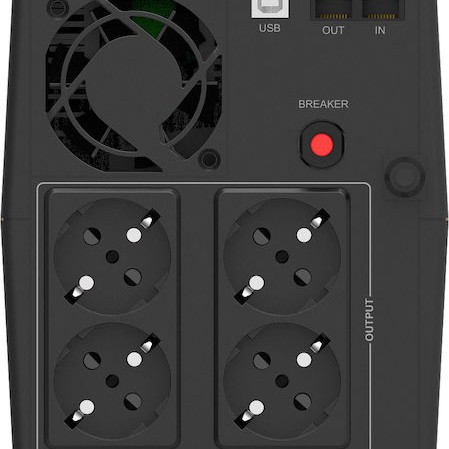 Powerwalker Basic VI 2200 STL UPS Line-Interactive 2200VA 1320W με 4 Schuko Πρίζες