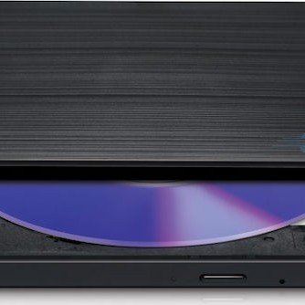 Hitachi-LG Data Storage Εξωτερικός Οδηγός Εγγραφής/Ανάγνωσης DVD/CD για Desktop / Laptop Μαύρο