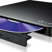 Hitachi-LG Data Storage Εξωτερικός Οδηγός Εγγραφής/Ανάγνωσης DVD/CD για Desktop / Laptop Μαύρο