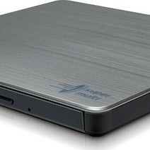 Hitachi-LG Data Storage Εξωτερικός Οδηγός Εγγραφής/Ανάγνωσης DVD/CD για Laptop / Desktop Ασημί