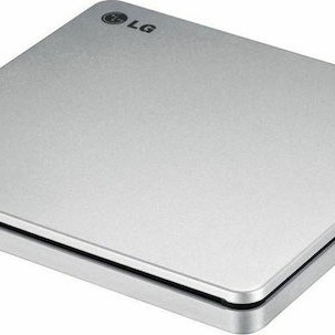 Hitachi-LG Data Storage Εξωτερικός Οδηγός Εγγραφής/Ανάγνωσης CD/DVD για Desktop / Laptop Γκρι