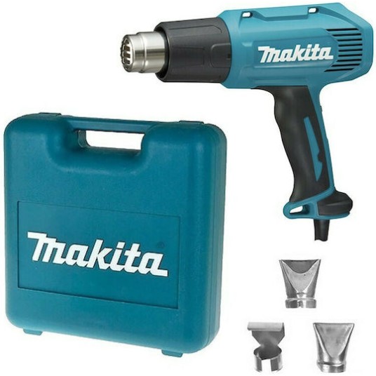 Makita Πιστόλι Θερμού Αέρα 1600W με Ρύθμιση Θερμοκρασίας εως και 500°C