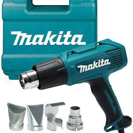 Makita Πιστόλι Θερμού Αέρα 1600W με Ρύθμιση Θερμοκρασίας εως και 500°C