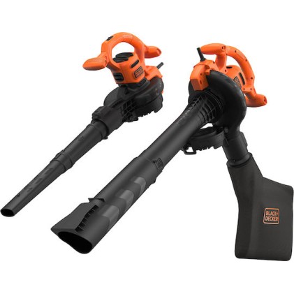 Black & Decker Φυσητήρας / Απορροφητήρας Χειρός Ηλεκτρικός 2600W με Μέγιστη Ταχύτητα Αέρα 315km/h