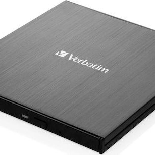 Verbatim Εξωτερικός Οδηγός Εγγραφής/Ανάγνωσης Blu-Ray/DVD/CD για Desktop / Laptop Μαύρο