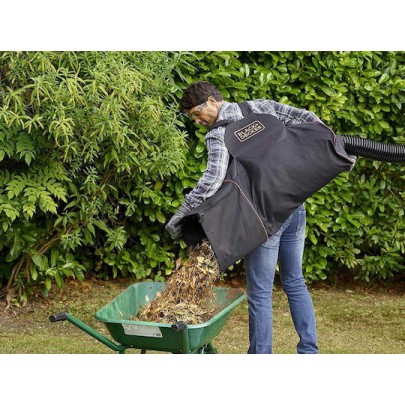 Black & Decker Φυσητήρας / Απορροφητήρας Χειρός Ηλεκτρικός 3000W με Ρύθμιση Έντασης & Μέγιστη Ταχύτητα Αέρα 418km/h