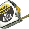 Stanley Powerlock Μετροταινία με Αυτόματη Επαναφορά 19mm x 5m
